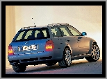 Niebieski, Audi, Avant